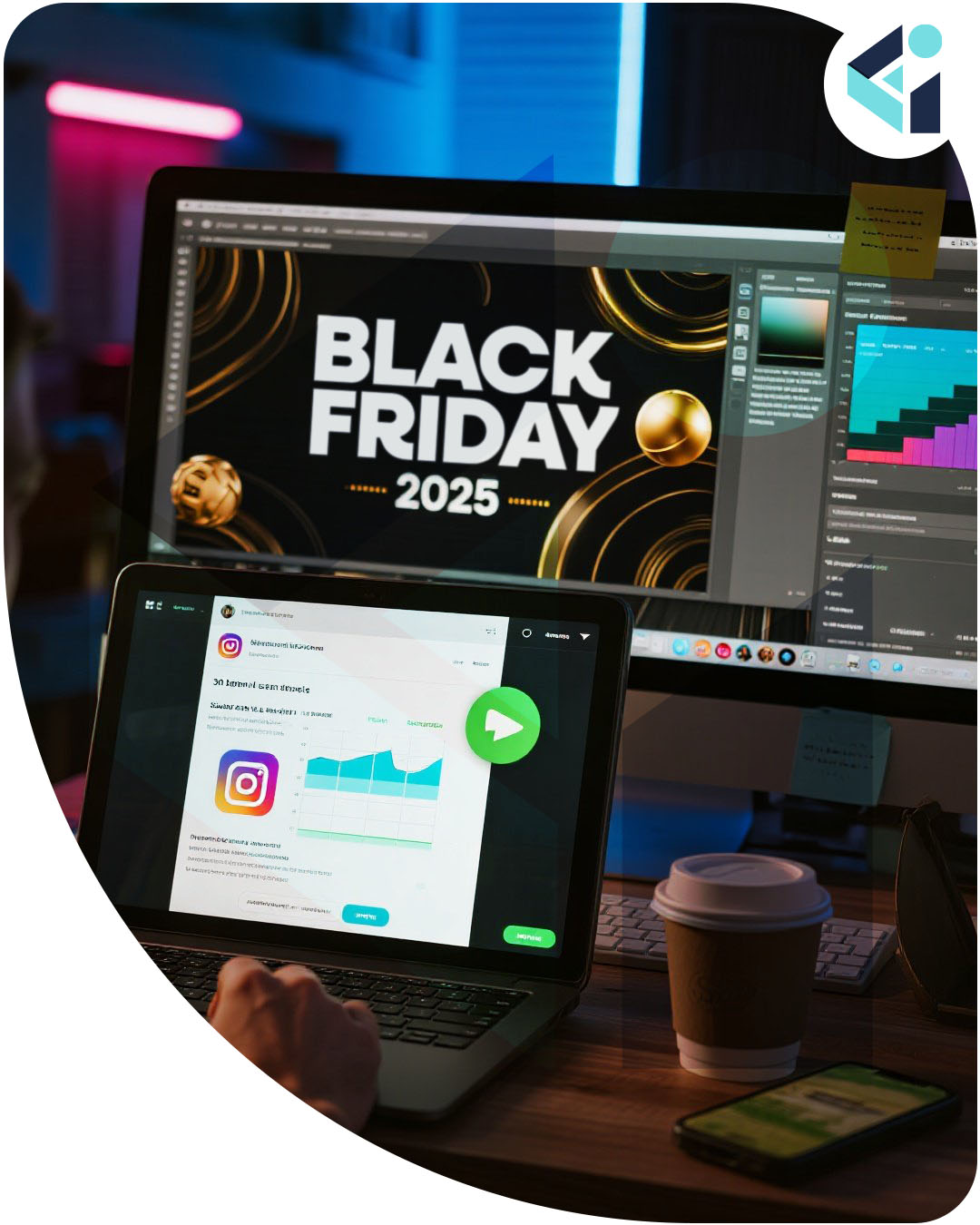 Black Friday 2025 no Brasil: o plano de 30 dias que integra SEO, Instagram e WhatsApp