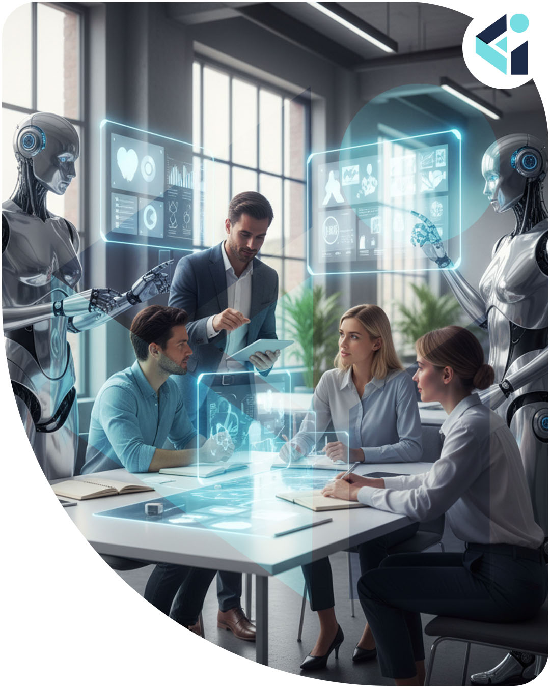 Equipes híbridas: a nova forma de integrar humanos e IA no marketing